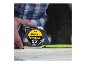 Stanley PowerLock II Power Return Rule case and clip provide secure belt carry