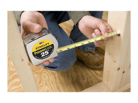 Stanley PowerLock II Power Return Rule measurement scale aids quick sizing