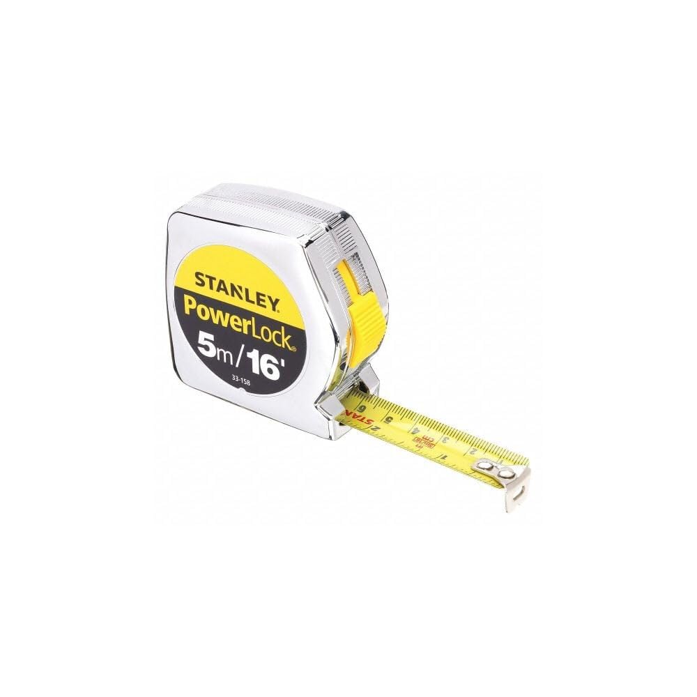 STANLEY PowerLock tape measure Mylar coating protects the blade.