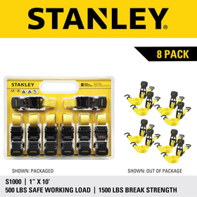 STANLEY S1000 eight-pack display for multiple securing tasks