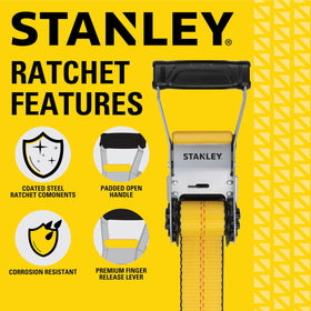 STANLEY S10000J padded handle reduces hand fatigue during use
