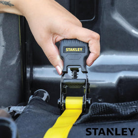 STANLEY quick-grab ratchet profile enables fast, controlled tensioning