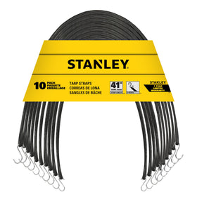 STANLEY S300441 41-inch tarp strap ready for quick tie-downs during outdoor trips