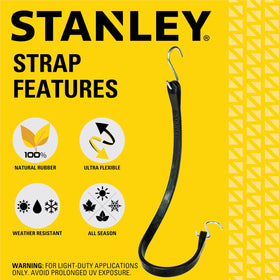 STANLEY S-hooks zinc-plated close-up highlighting rust resistance