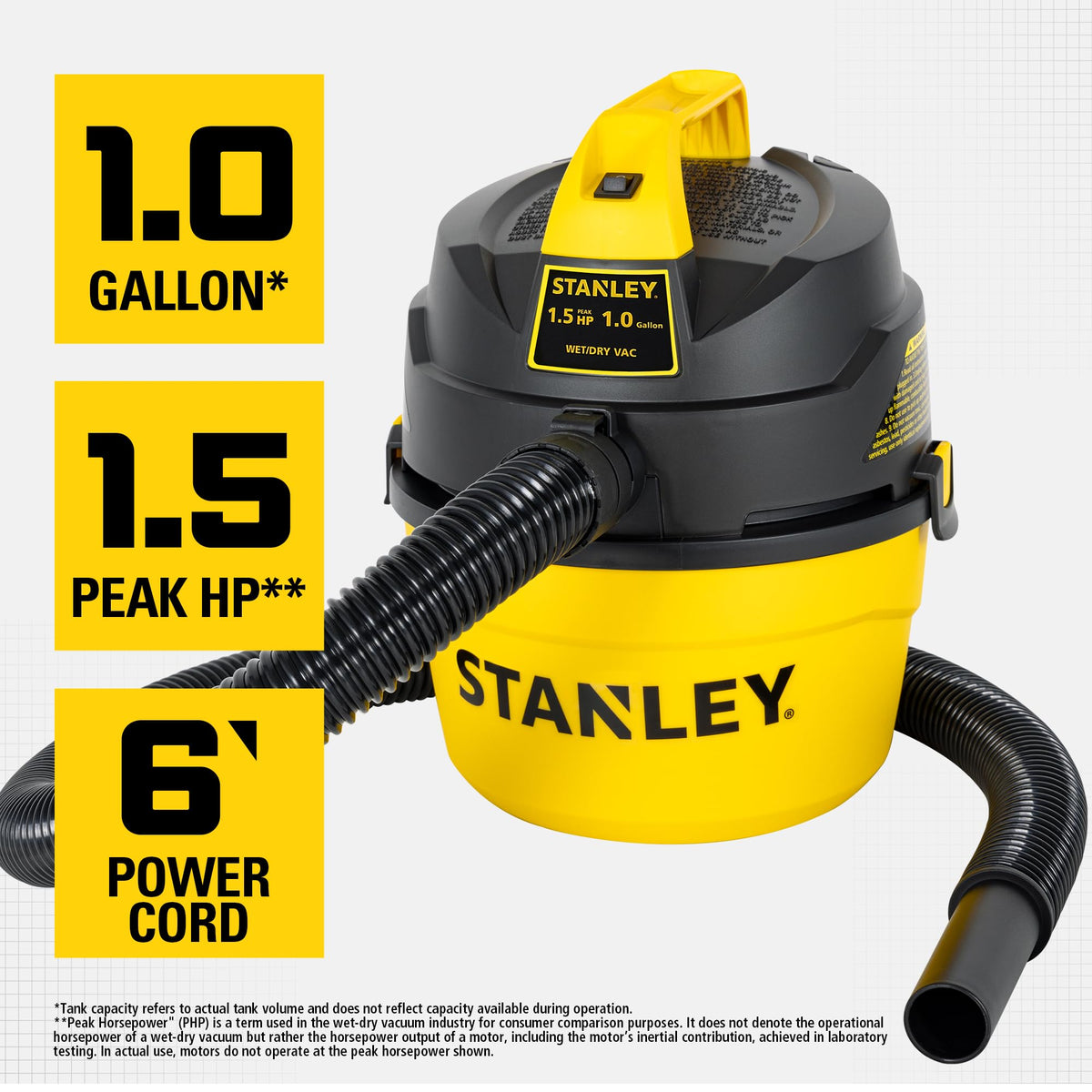 STANLEY SL18101P 10-foot reach shown for car interiors and small spaces.