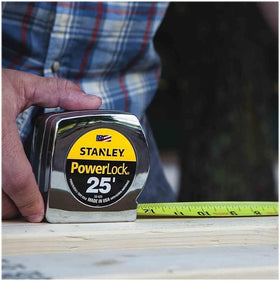 STANLEY Tape Measr US-made housing promises durability for everyday use.