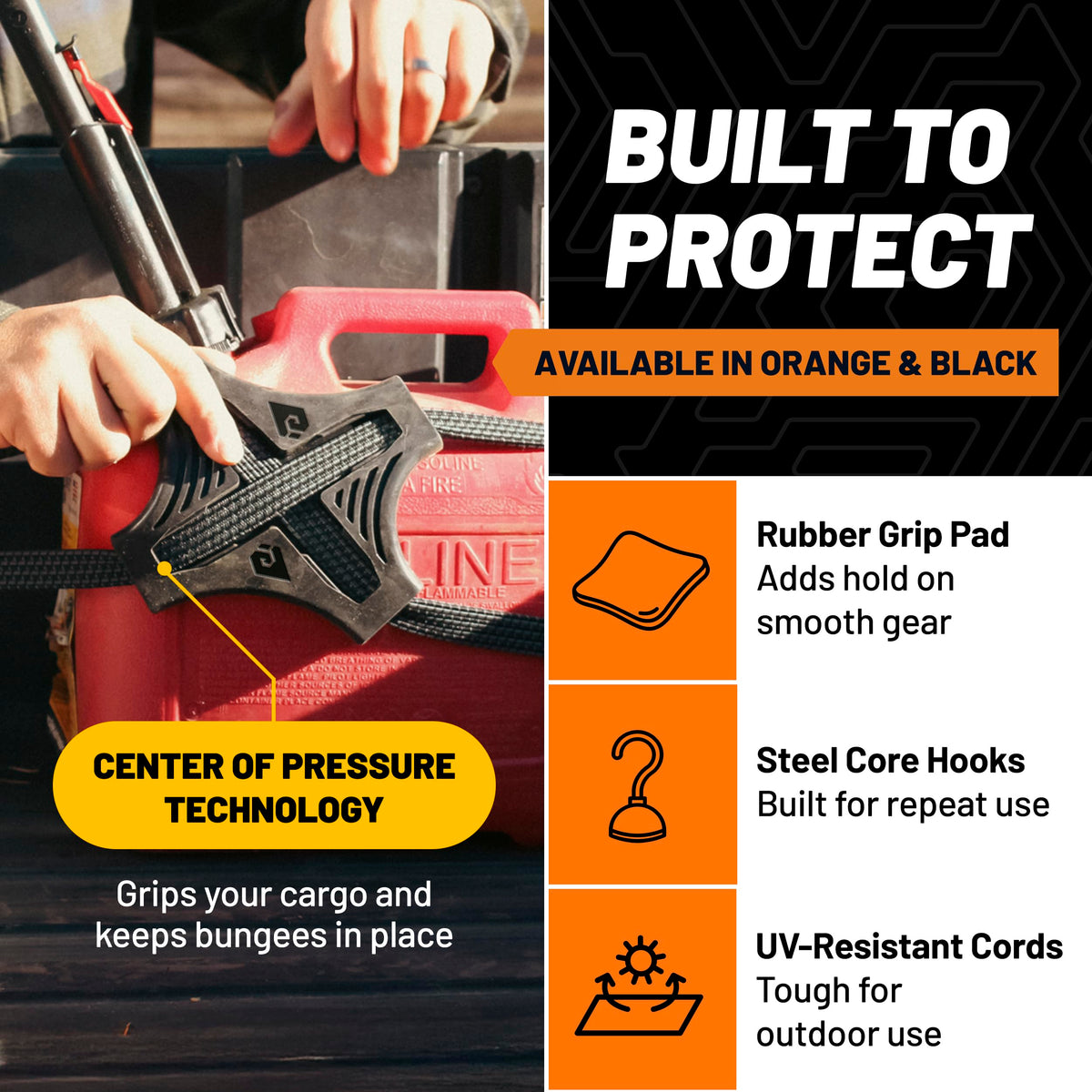 STAPLL Tack Strap UV-resistant cords resist sun exposure