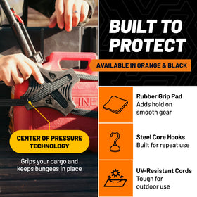 STAPLL Tack Strap UV-resistant cords resist sun and wear.
