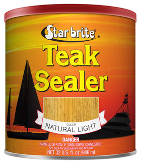 STAR BRITE Teak Sealer no-drip no-splash application preserves teak decks