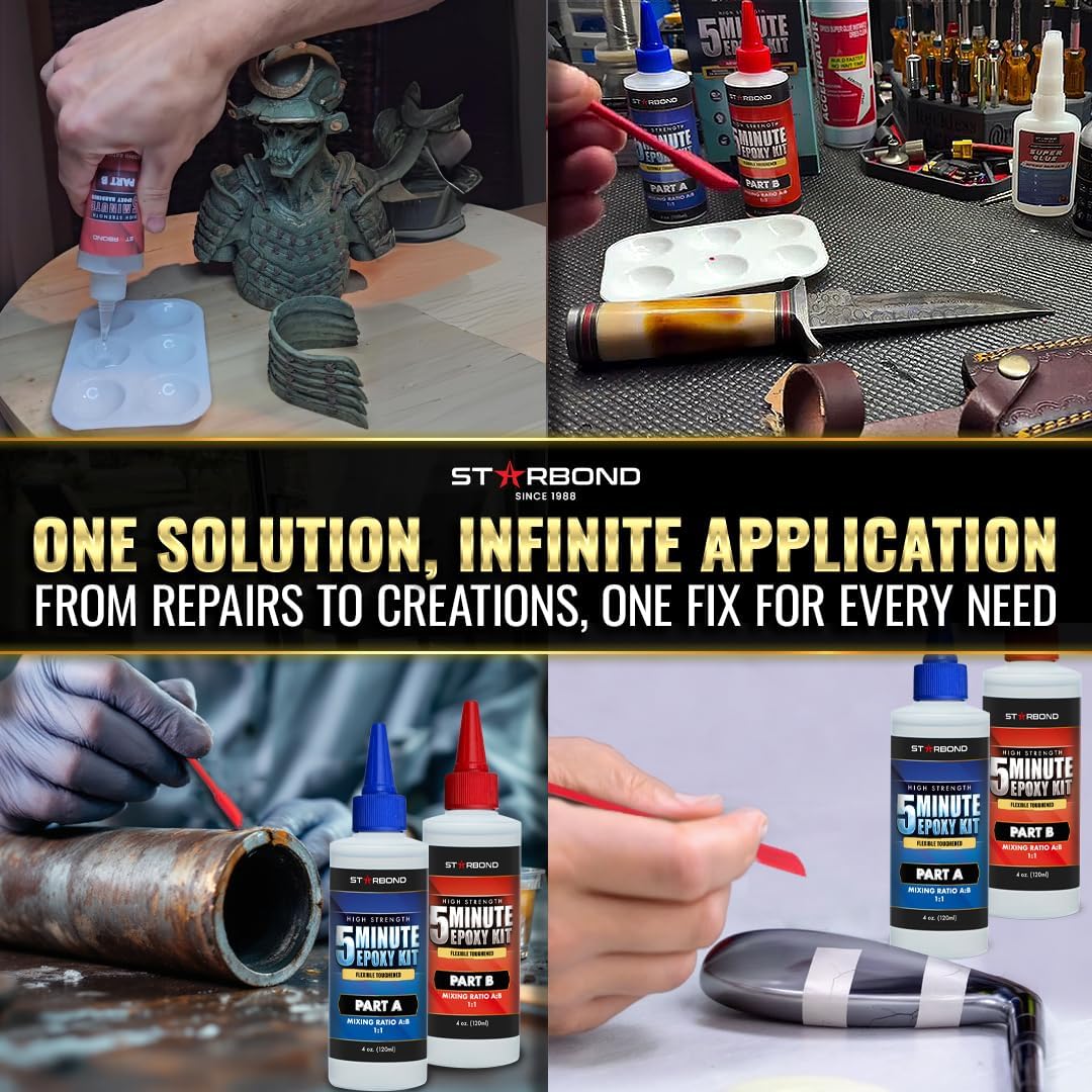 Starbond pro kit tools enabling neat, controlled application