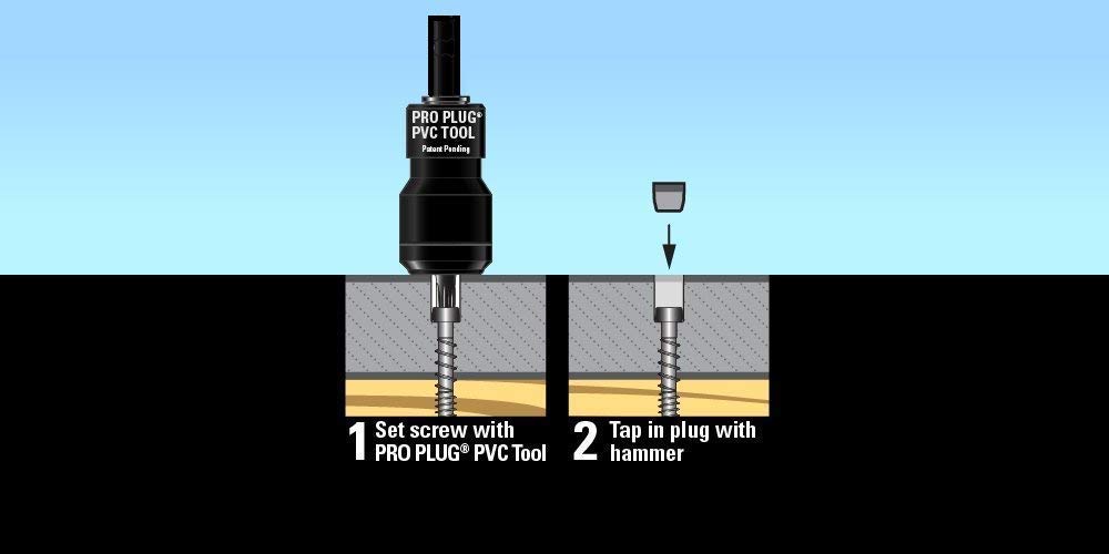 Starborn Pro Plug PVC Tool with auto-stop preventing surface damage