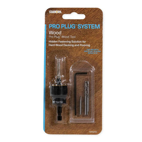 Starborn Smart-Bit Pro Plug System performing precise countersink on a deck.