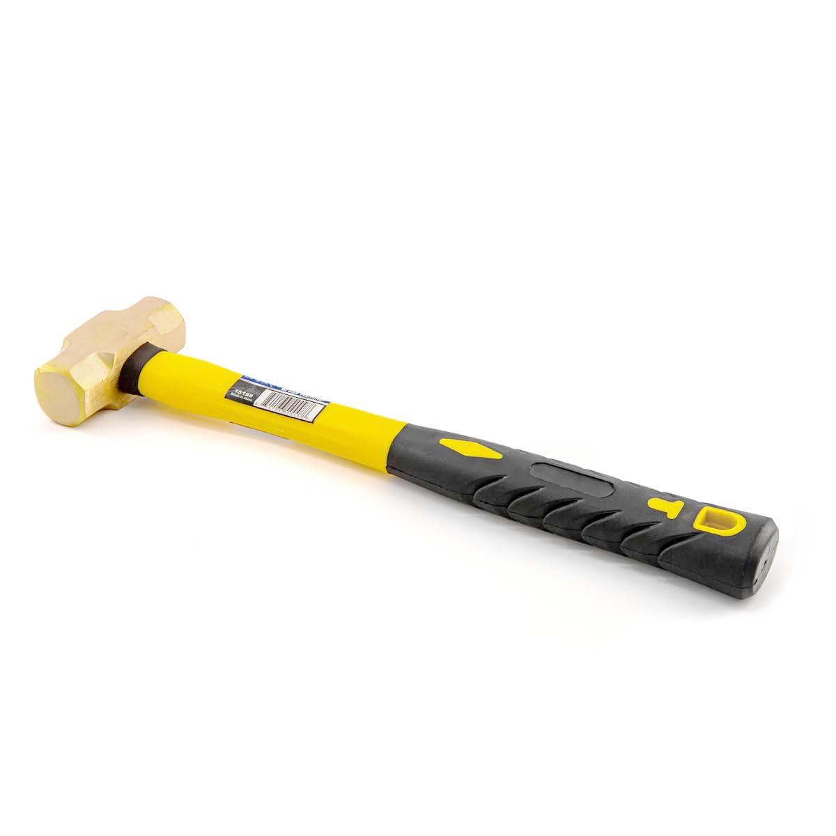 Stark USA brass sledge hammer in action for masonry and demolition tasks.