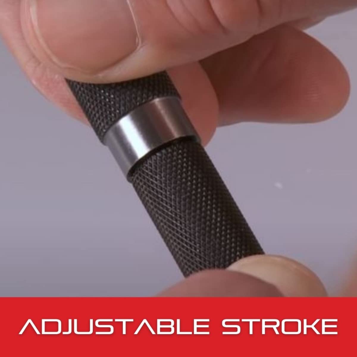 Starrett adjustable force cap center punch lets you tailor blow force for different materials
