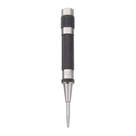 Starrett automatic center punch with 5 inch length marks precise indentations for drilling