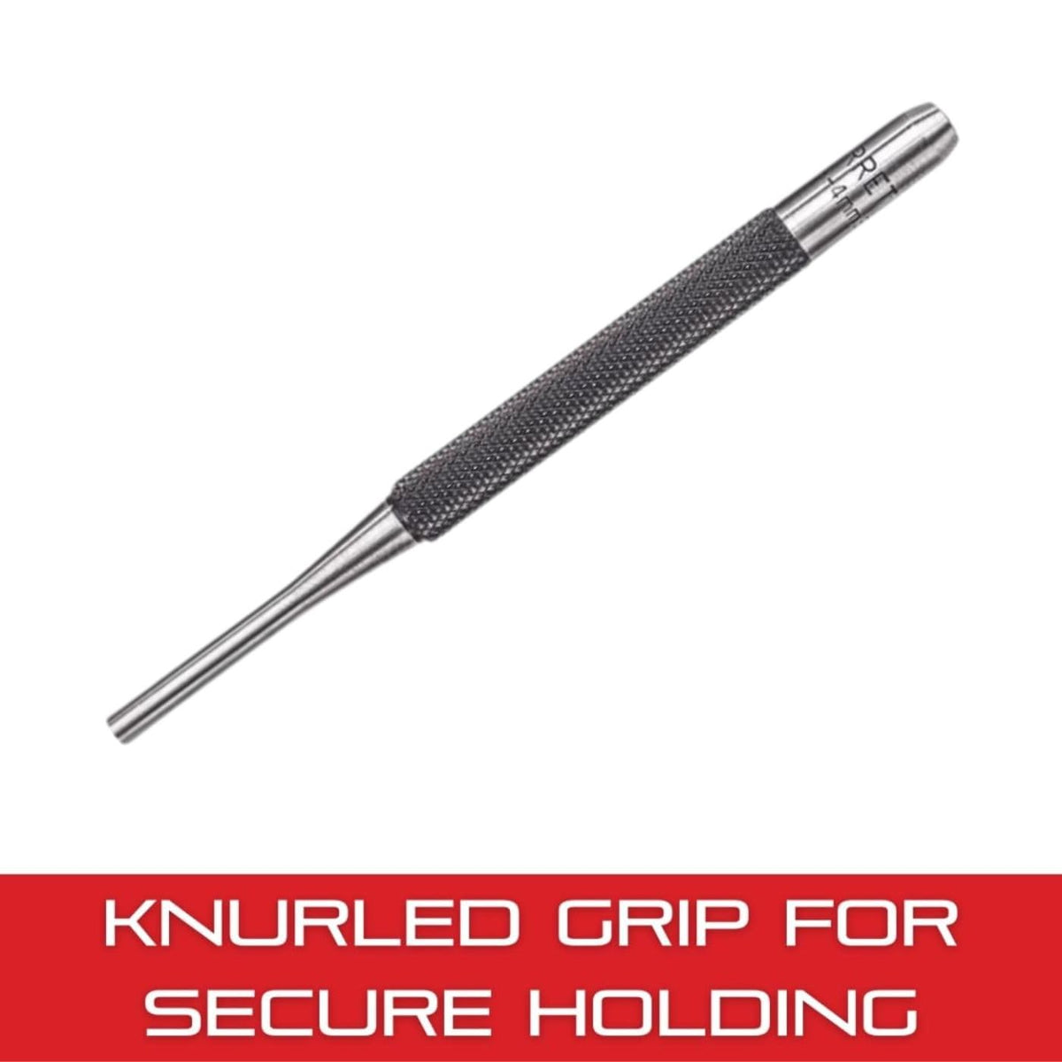Starrett knurled grip provides secure hold during insertion and removal