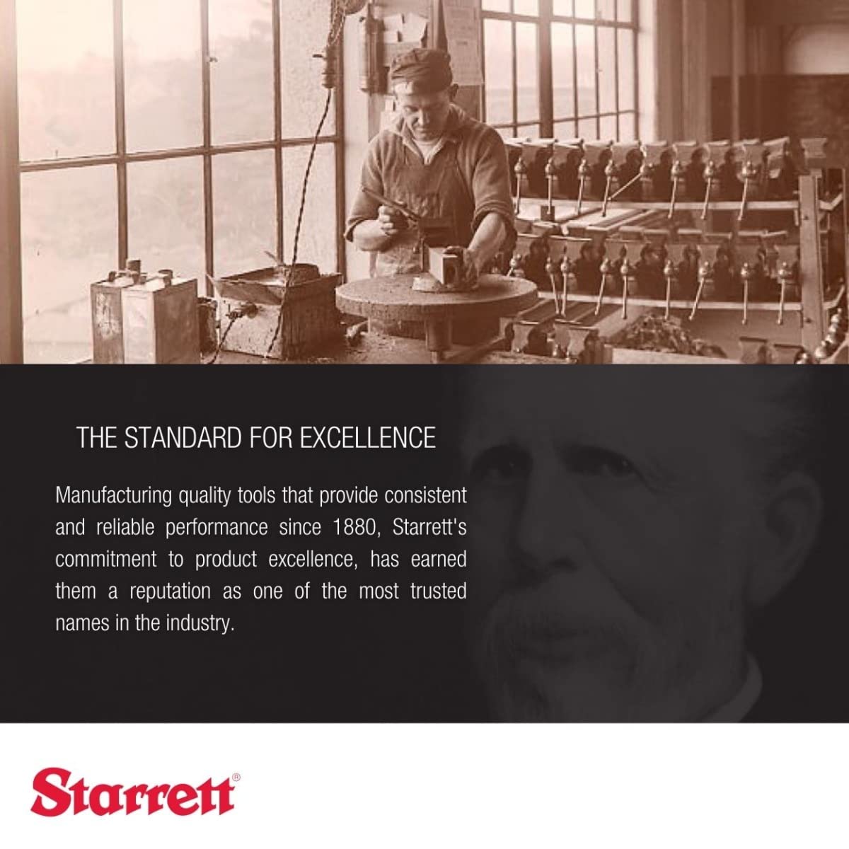 Starrett Stix durable polyurethane coating resists wear in busy shops