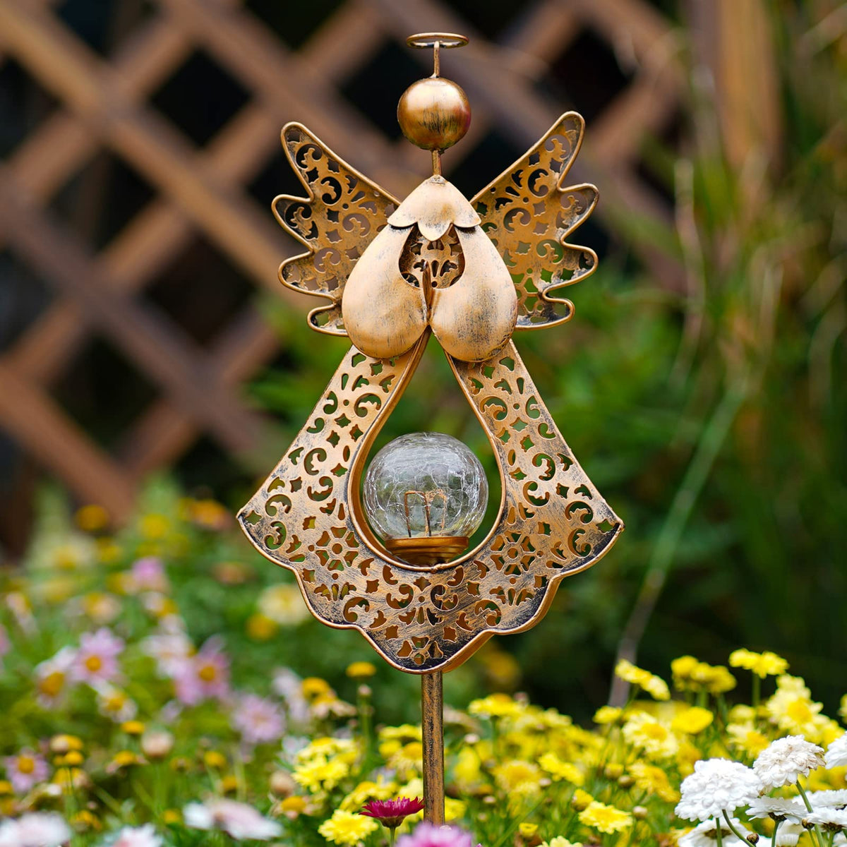 Starryfill Angel Stake memorial gift idea for mom or friends