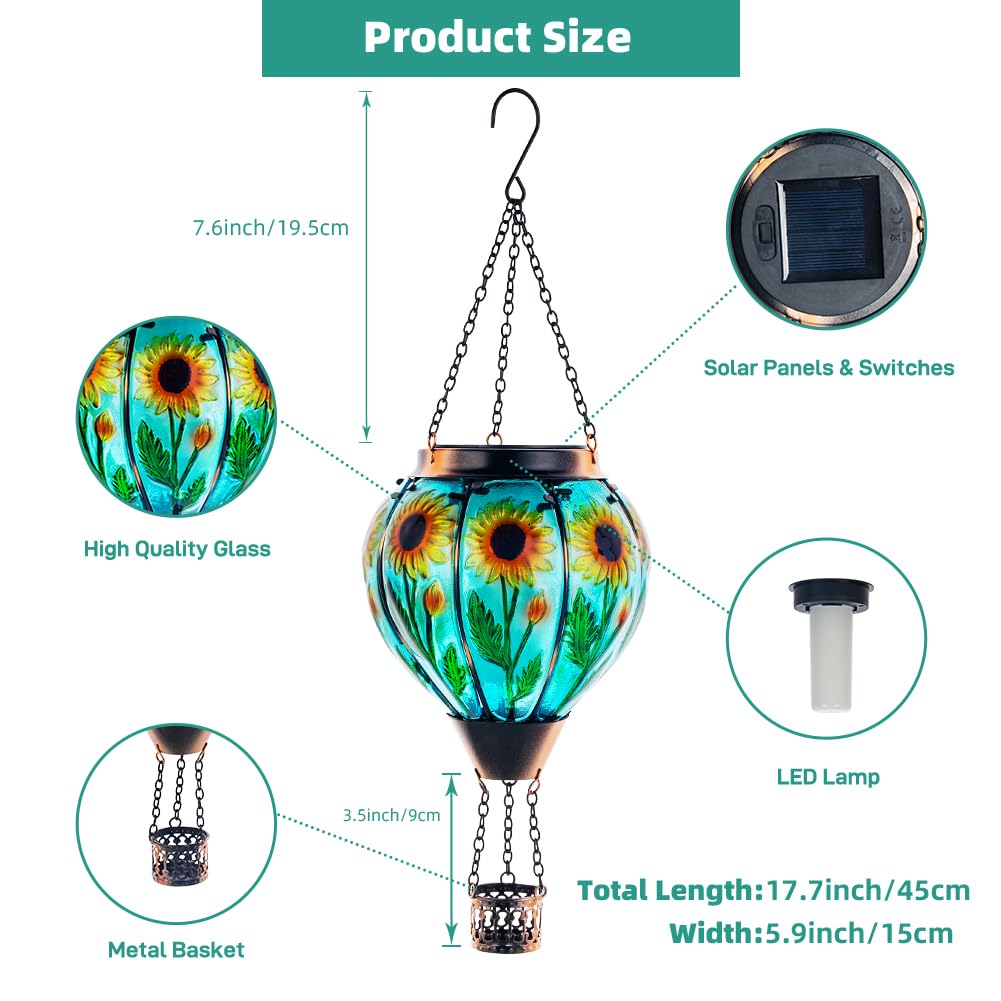 Starsoul waterproof garden lantern enduring weather with warm glow