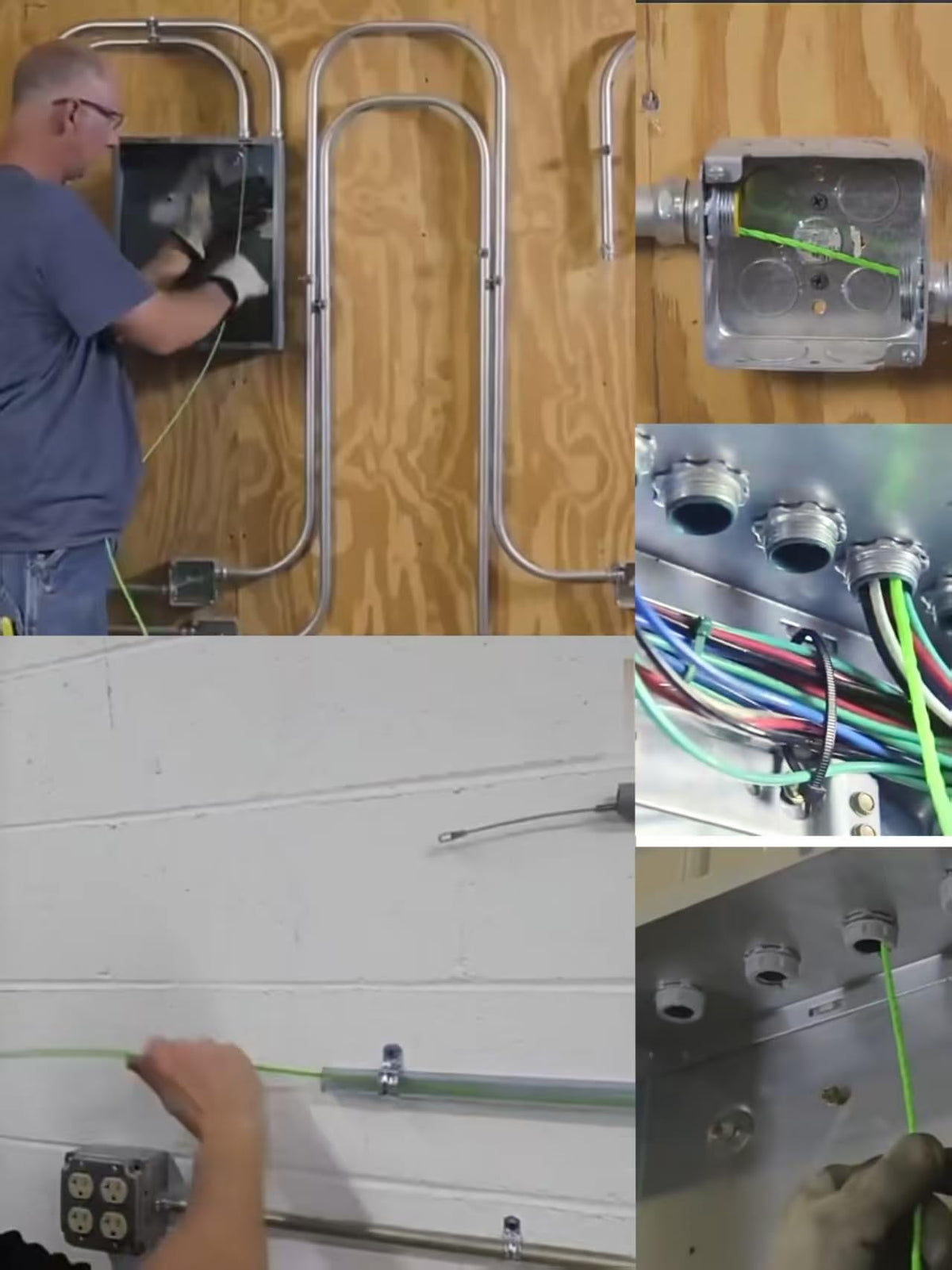 StartFine in-wall conduit pull ensures precise cable routing through walls.