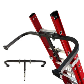 Startingtool Ladder Stabilizer mounted on a ladder for safer height tasks