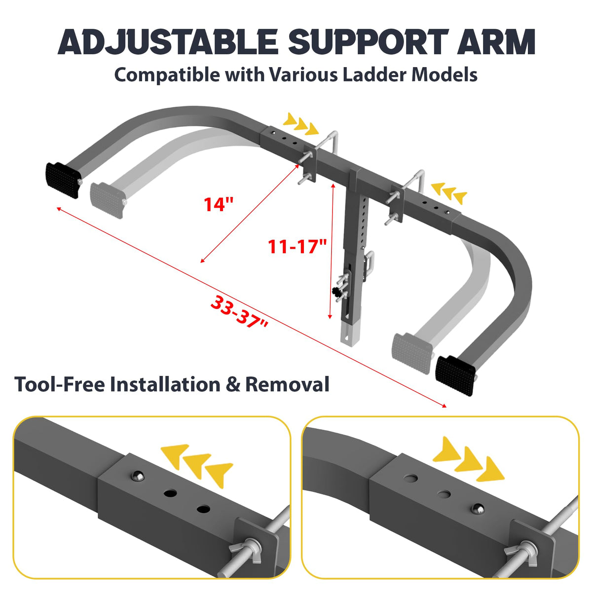 Rust-resistant alloy steel construction ensures long-lasting durability
