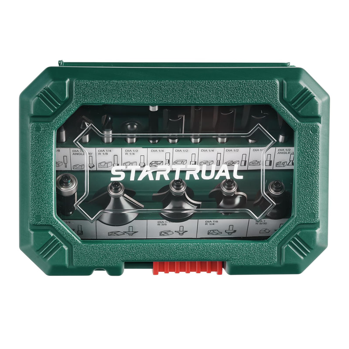 STARTRUAL router bits set hardwood use enables tight-fit joinery and crisp profiles.