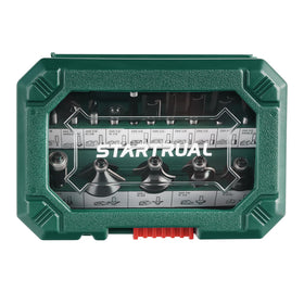 STARTRUAL router bits set hardwood use enables tight-fit joinery and crisp profiles.