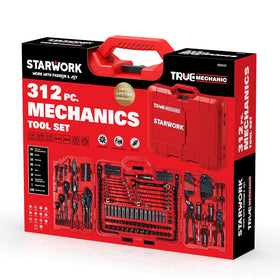 STARWORK 10in water pump pliers in action on fasteners.