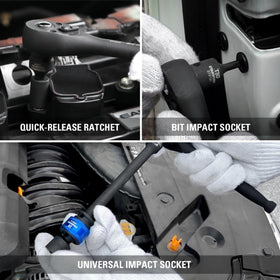 STARWORK True Mechanic impact sockets and star sockets for versatile maintenance.