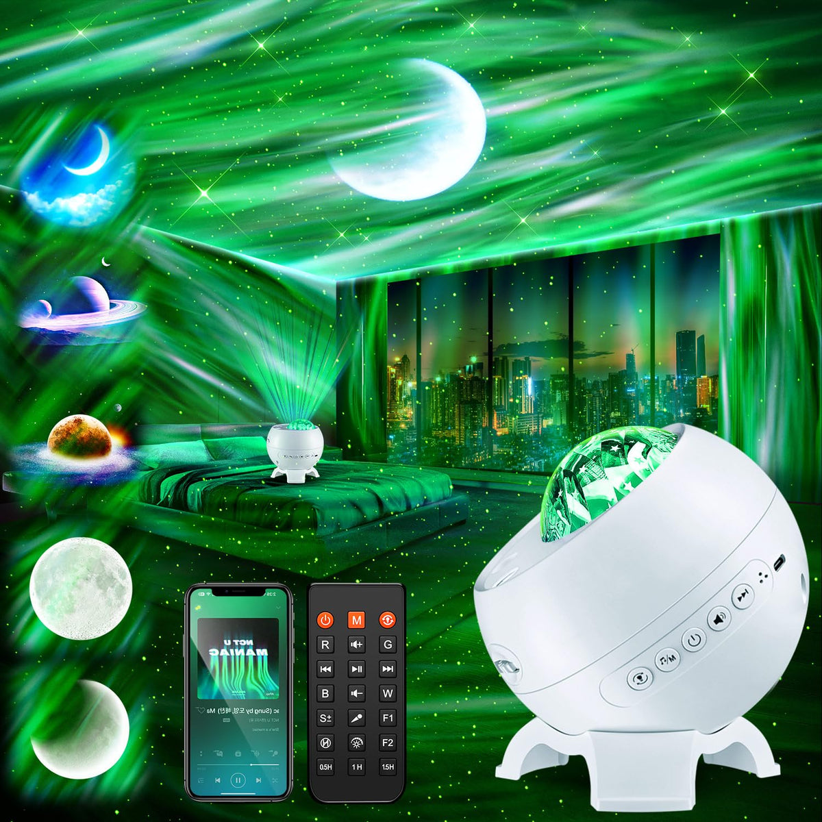 Staryou Gift-ready Galaxy Projector ideal for kids and family celebrations