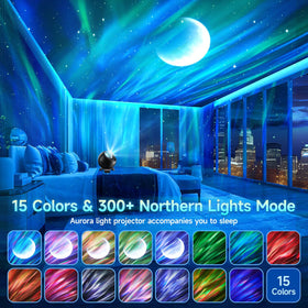 Staryou projector connects via Bluetooth 5.3 for music and lights sync.