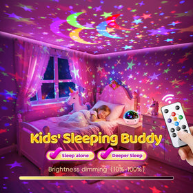 Staryou remote control adjusts brightness and timers.