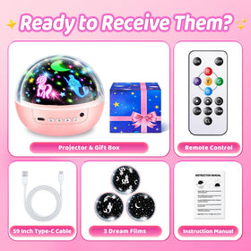 Staryou unicorns, stars, mermaids offer a charming gift idea.