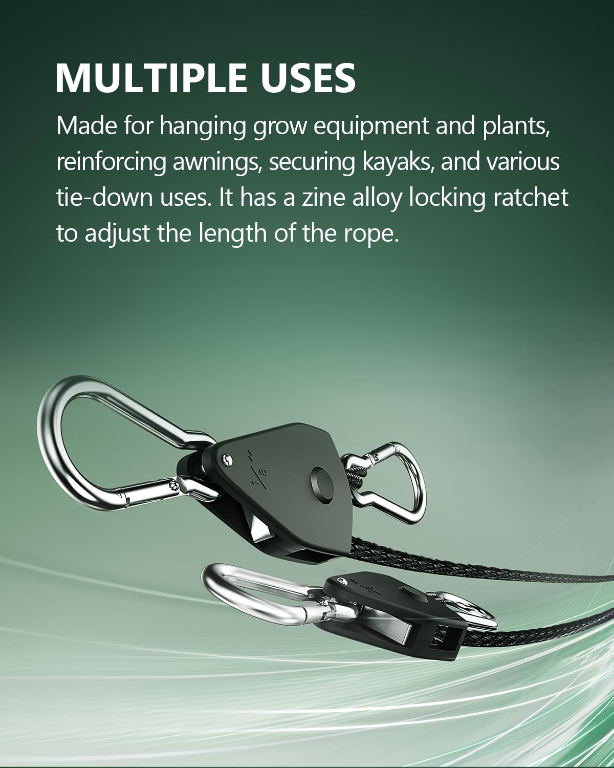STAYGROW braided polypropylene rope close-up highlighting durable material