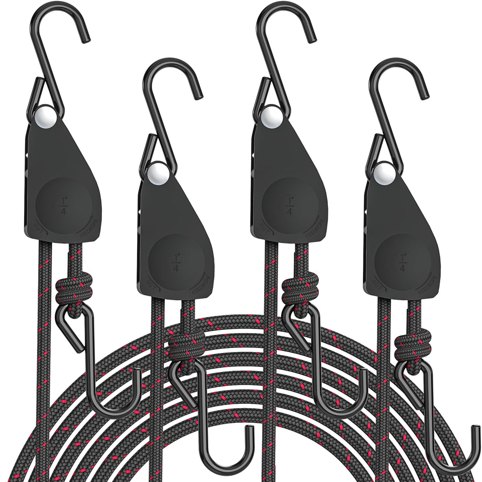 STAYGROW Kayak Straps 4-Pack secure cargo on vehicle roof.