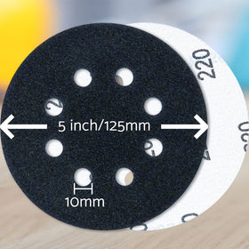 S&F Stead & Fast 180-grit disc for smoothing surfaces with reduced dust