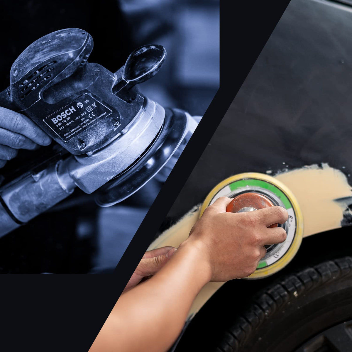 Stead Fast 5-inch disc 400-grit delivers refined finishes on metal or wood.