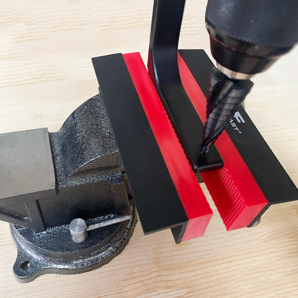 S&F Stead & Fast 6-inch jaws suit bench vises and clamp-ons for versatile use.