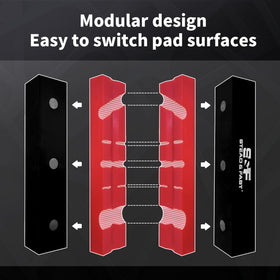 S&F Stead & Fast TPU pads protect finishes while holding pieces under heavy pressure.