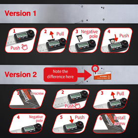 S&F Stead & Fast automatic power-off helps conserve battery life