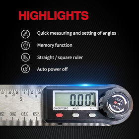 S&F Stead & FAST angle finder digital display readout on screen