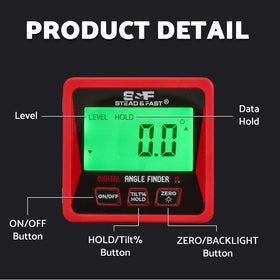 Stead & Fast tool with easy battery swap, no screwdriver needed.