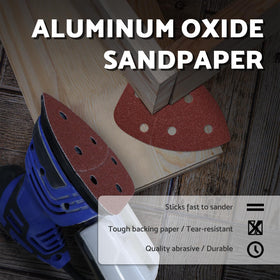 S&F pads fit Ryobi 140mm detail sander for easy swaps.