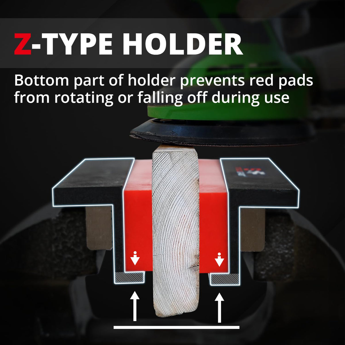 Stead & Fast soft jaws with multi-groove angle surface enable precise cylindrical clamping.