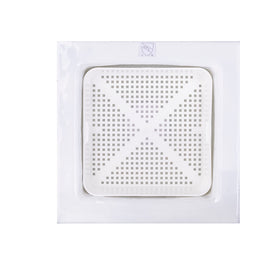 STEADYKLEEN square drain basket for restaurants keeps debris out of drains