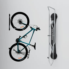 Steadyrack roll-in bike loading illustrates easy, strain-free bike placement.