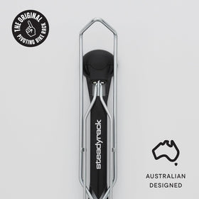 Steadyrack sturdy fixings demonstrate safe mounting on masonry surfaces.