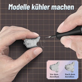 Blue finish adds a visual cue for quick tool identification.