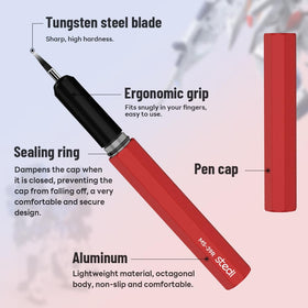 Stedi Scriber Chisel with aluminum handle for improved control
